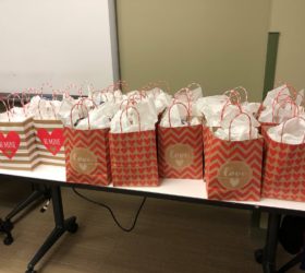 the gift bags for homeless children
